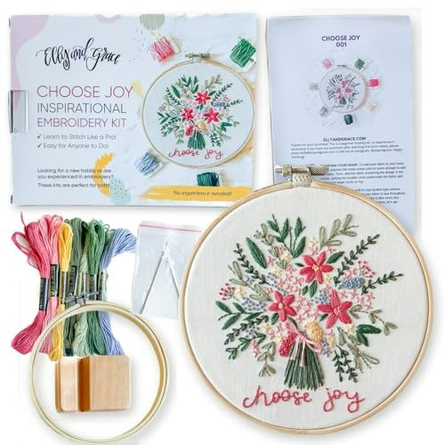 Elly & Grace Christian Embroidery Kit: $21.59 Elly & Grace Christian Embroidery Kit: $21.59