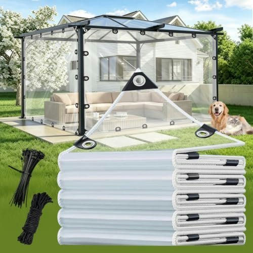 LCYFBE 8x20-Foot Heavy Duty Waterproof Clear Tarp: $62.26 LCYFBE 8x20-Foot Heavy Duty Waterproof Clear Tarp: $62.26