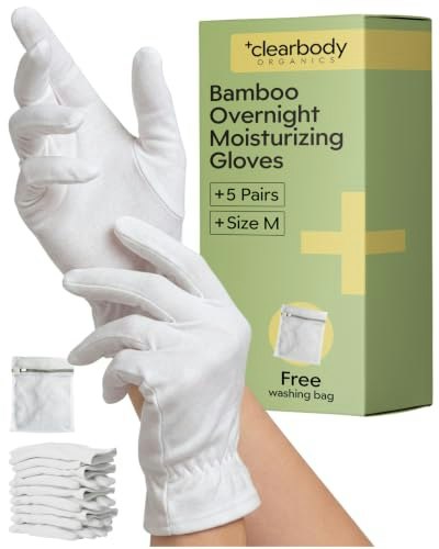 Clearbody Organics Overnight Moisturizing Gloves 5-Pack: $19.99 Clearbody Organics Overnight Moisturizing Gloves 5-Pack: $19.99