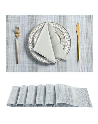 Leetaltree Woven Placemats 6-Pack: $14.39