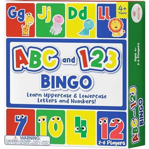 Party Hearty ABC and 123 Animal Bingo Game: $12.76 Party Hearty ABC and 123 Animal Bingo Game: $12.76
