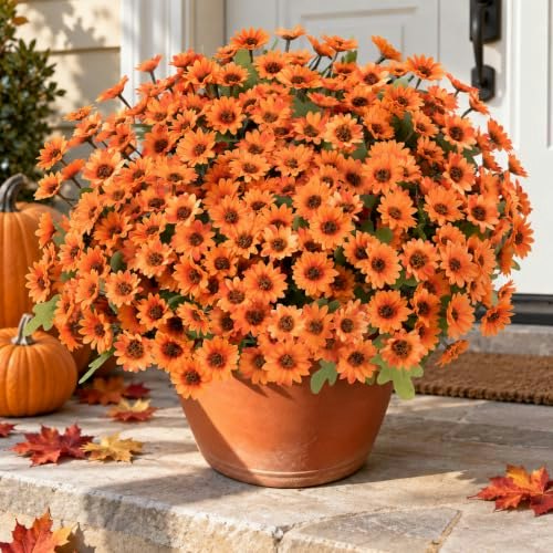 Julako Artificial Daisy Mums 12-Pack: $17.59 Julako Artificial Daisy Mums 12-Pack: $17.59