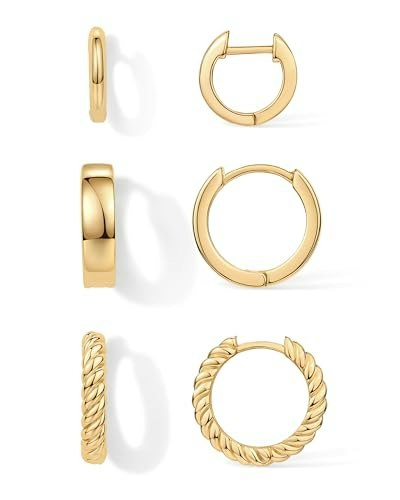 PAVOI Dainty Classic Huggie Earrings: $17.58 PAVOI Dainty Classic Huggie Earrings: $17.58