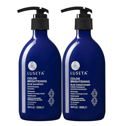 Luseta Color Brightening Blue Shampoo and Conditioner Set 2-Pack: $23.99 Luseta Color Brightening Blue Shampoo and Conditioner Set 2-Pack: $23.99