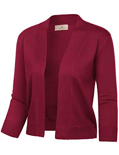 Grace Karin Women's Open Front Cropped Bolero Cardigan: $21.84 Grace Karin Women's Open Front Cropped Bolero Cardigan: $21.84