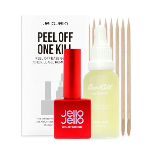 JelloJello Peel-Off Base Coat and Remover Set: $21.33 JelloJello Peel-Off Base Coat and Remover Set: $21.33