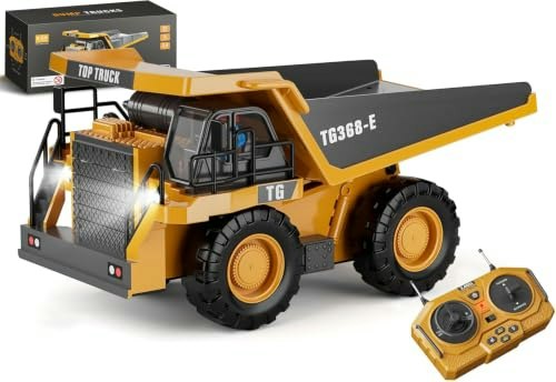 Kidmarkt Remote Control Construction Dump Truck Toy: $33.59