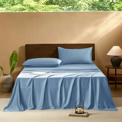 Everly King 400-Thread Count Bamboo Sheet Set 4-Piece: $55.99 Everly King 400-Thread Count Bamboo Sheet Set 4-Piece: $55.99