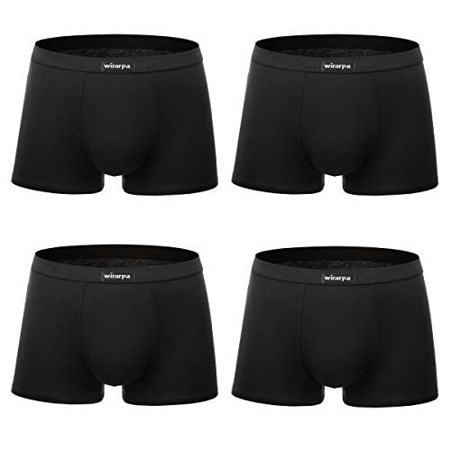 Wirarpa Men's Micro Modal Trunk Underwear 4-Pack: $18.99