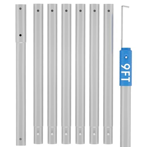 TidyMister 9-Foot Aluminum Pool Pole: $19.19 TidyMister 9-Foot Aluminum Pool Pole: $19.19