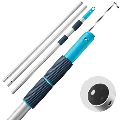 TidyMister 15-Foot Telescopic Aluminum Pool Pole: $25.83 TidyMister 15-Foot Telescopic Aluminum Pool Pole: $25.83