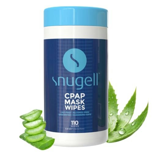 Snugell Unscented CPAP Mask Wipes 110-Count: $7.99