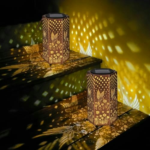 Eandisom Solar Lanterns 2-Pack: $25.59