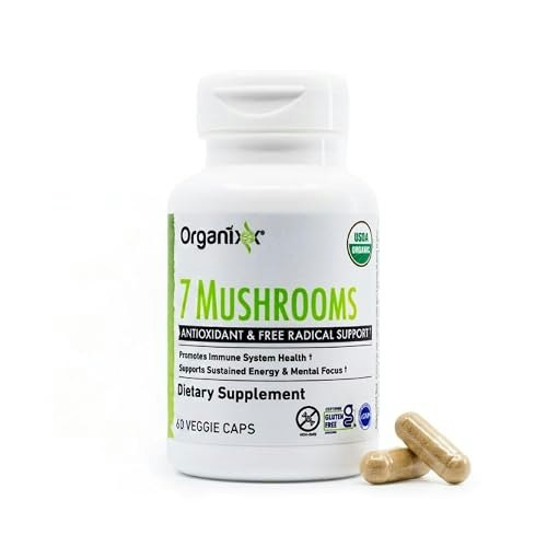 Organixx 7 Mushroom Supplement 2-Pack: $43.96