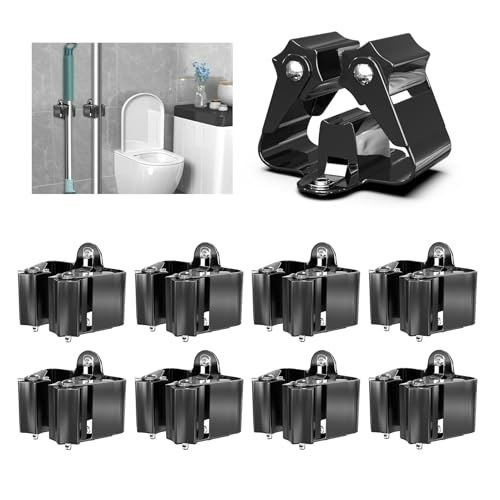3-H Stainless Steel Wall-Mount Broom and Mop Holder 8-Pack: $10.49 3-H Stainless Steel Wall-Mount Broom and Mop Holder 8-Pack: $10.49