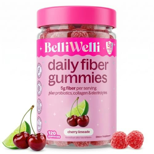 Belli Welli Fiber Gummies 120-Count: $28.79 Belli Welli Fiber Gummies 120-Count: $28.79