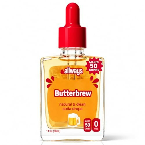 Allways Drops Butterbrew Water Enhancer 50-Serving Bottle: $13.59 Allways Drops Butterbrew Water Enhancer 50-Serving Bottle: $13.59