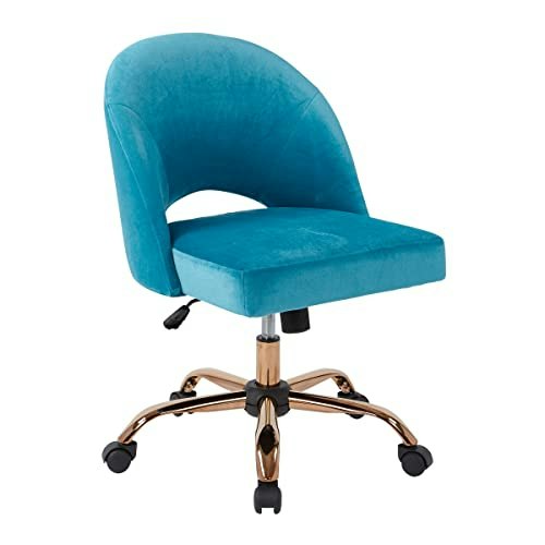 OSP Home Furnishings Lula Adjustable Plush Office Chair: $112.58