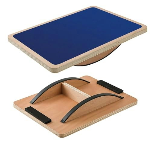 Non-Slip Wood Wobble Balance Board: $19.99 Non-Slip Wood Wobble Balance Board: $19.99