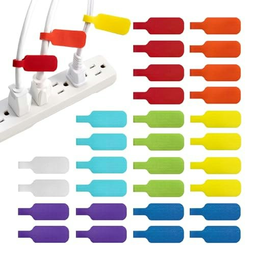 Wrap-It Storage Cable Labels 30-Pack: $11.99