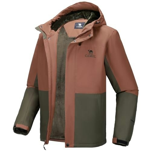 Camel Crown Men's Waterproof Mountain Ski Parka: $42.39 Camel Crown Men's Waterproof Mountain Ski Parka: $42.39