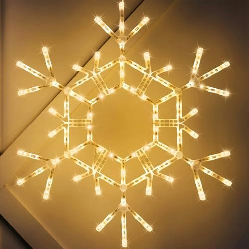 Kringle Traditions 36-inch 105-LED Folding Snowflake Light: $56.99