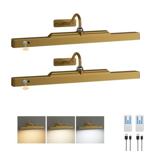 16-Inch Rechargeable Motion Sensor Picture Light 2-Pack: $32.79 16-Inch Rechargeable Motion Sensor Picture Light 2-Pack: $32.79