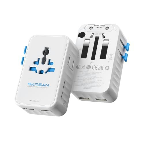 SKRSAN Aura 25W GaN International Travel Adapter: $14.39 SKRSAN Aura 25W GaN International Travel Adapter: $14.39