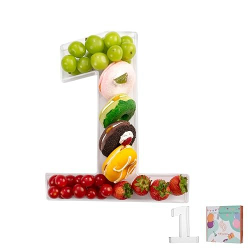 11-Inch Clear Acrylic Fillable Letter and Number Tray: $15.19