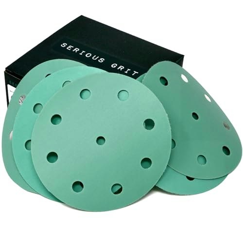 Serious Grit 5-inch 9-Hole Sanding Discs 50-Pack: $20.79 Serious Grit 5-inch 9-Hole Sanding Discs 50-Pack: $20.79