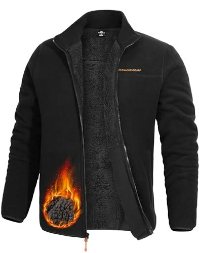 Pioneer Camp Men's Polar Fleece Sherpa Lined Jacket: $47.99 Pioneer Camp Men's Polar Fleece Sherpa Lined Jacket: $47.99