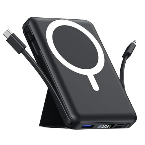 Azmuth 10,000mAh Magnetic Portable Charger for MagSafe: $23.73