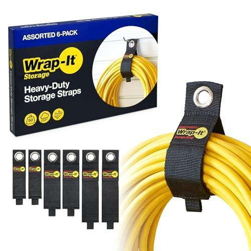 Wrap-It Heavy-Duty Storage Straps 6-Pack: $13.59