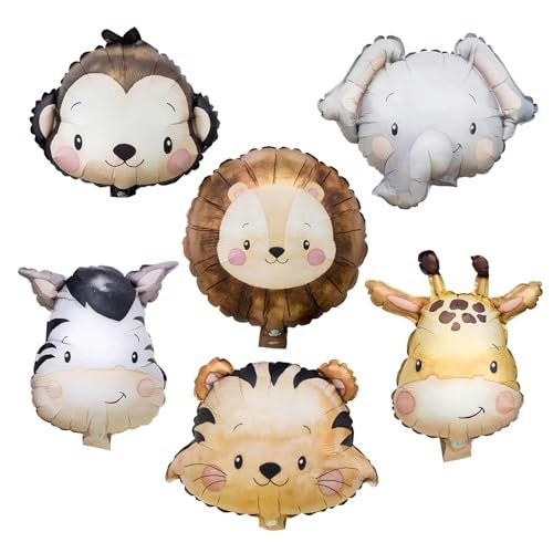 Animal Foil Balloons 6-Pack: $7.19 Animal Foil Balloons 6-Pack: $7.19