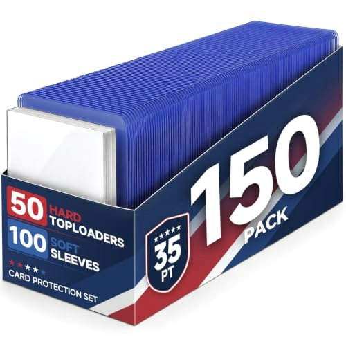 3"x4" Card Toploaders and Sleeves 150-Pack: $6.39 3"x4" Card Toploaders and Sleeves 150-Pack: $6.39