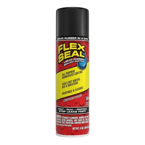 Flex Seal 14-oz. Rubber Sealant Spray: $11.90