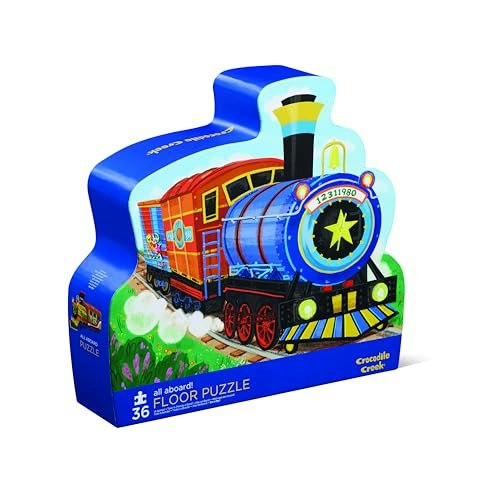 Crocodile Creek 36-Piece All Aboard Floor Puzzle: $19.99 Crocodile Creek 36-Piece All Aboard Floor Puzzle: $19.99