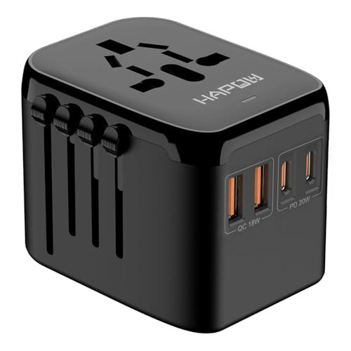 Hapow 20W International Universal Travel Adapter: $12.91 Hapow 20W International Universal Travel Adapter: $12.91
