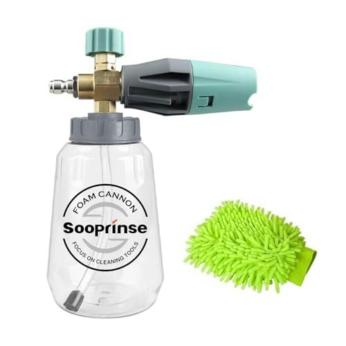 Sooprinse 4,000 PSI 1-Liter Foam Cannon: $16.79 Sooprinse 4,000 PSI 1-Liter Foam Cannon: $16.79