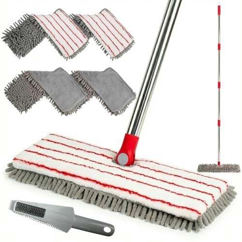 Microfiber Dust Mop for Hardwood Floor Cleaning: $18.38
