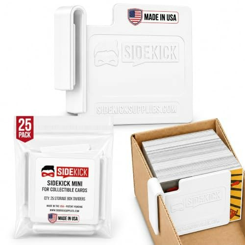 Sidekick Mini Trading Card Box Divider 25-Pack: $42.36 Sidekick Mini Trading Card Box Divider 25-Pack: $42.36