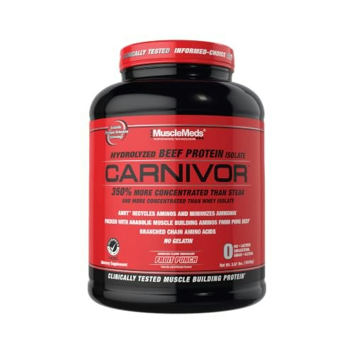 MuscleMeds Carnivor Beef Protein Isolate Powder 4-lb.: $53.82 MuscleMeds Carnivor Beef Protein Isolate Powder 4-lb.: $53.82