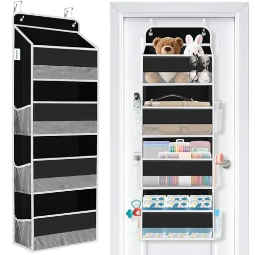 Over The Door Hanging Organizer: $9.49