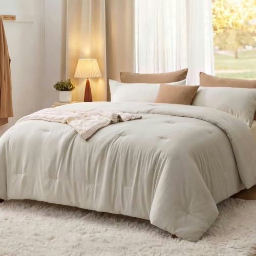 Bedsure Oversized King Comforter Set 3-Piece: $54.14