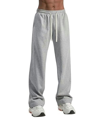 Time Leap Men's Baggy Wide Leg Sweatpants: $20.79