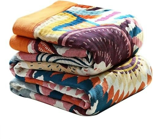 Boho 60"x80" Cotton Woven Throw Blanket: $30.39