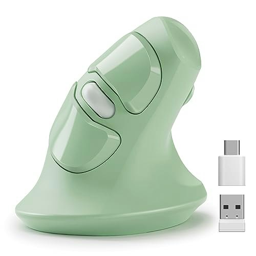 MicroPack Ergonomic Vertical Wireless Mouse: $15.99