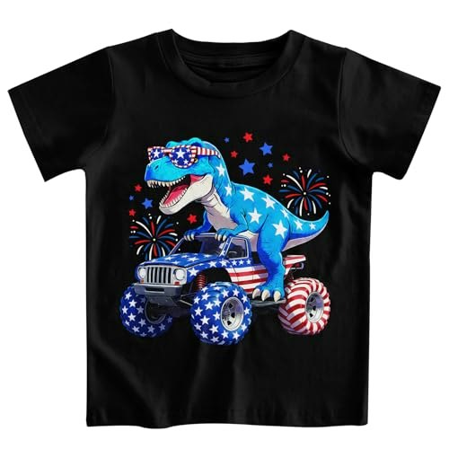 Lovekider Boys 6T Dinosaur Truck Cotton T-Shirt: $11.99 Lovekider Boys 6T Dinosaur Truck Cotton T-Shirt: $11.99