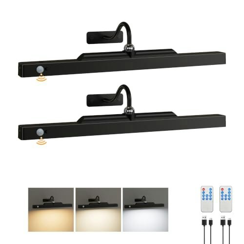16-Inch Wireless Motion-Activated Picture Light 2-Pack: $32.79