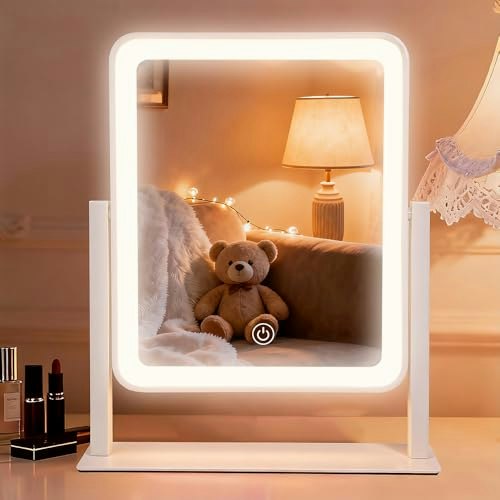 Yekkopt 14"x12" LED Makeup Mirror: $22.79 Yekkopt 14"x12" LED Makeup Mirror: $22.79